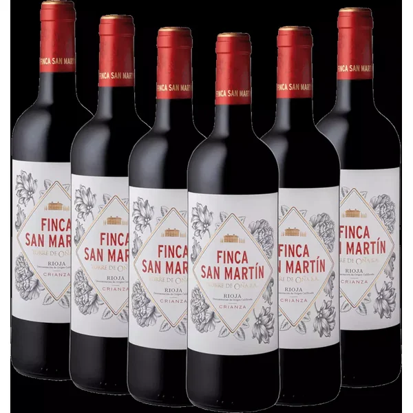 6er Vorteils-Weinpaket - Finca San Martin Crianza DOCa - Torre de Oña