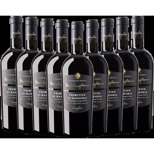 9x Vorteils-Weinpaket Cosimo Varvaglione Collezione Privata Primitivo di Manduria DOP - Varvaglione