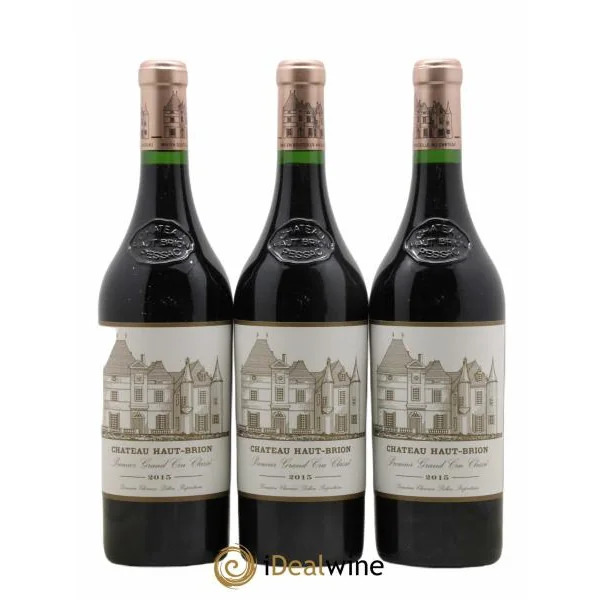 Assortiment Domaines Clarence Dillon 3 Haut brion 3 mission 2 clarence 2 chapelle 1 haut brion blanc 1 Mission blanc 2015