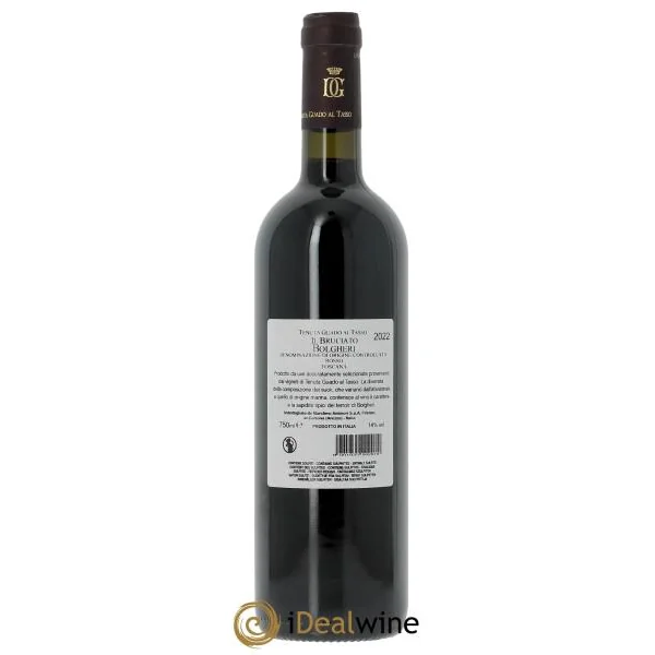 Bolgheri DOC Il Bruciato Tenuta Guado al Tasso - Marchesi Antinori 2022