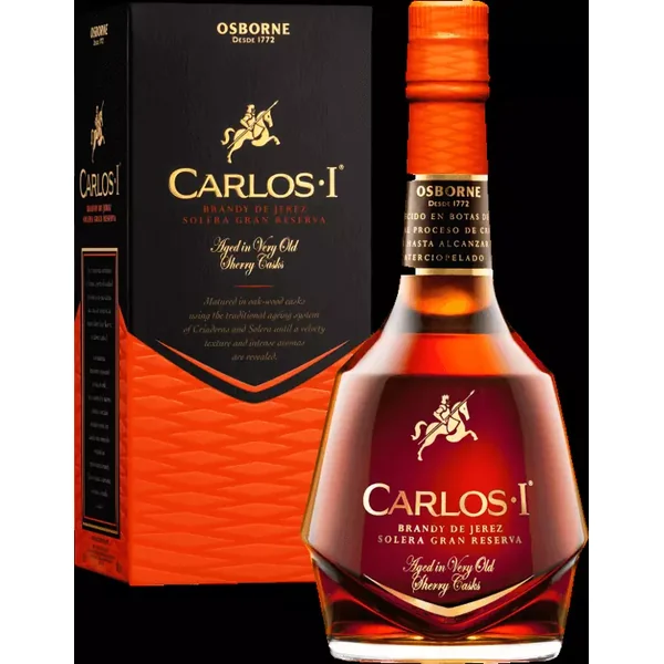 Carlos I Brandy de Jerez Solera Gran Reserva in GP - Bodegas Osborne