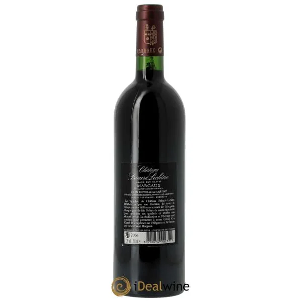 Château Prieuré Lichine 4ème Grand Cru Classé (CBO à partir de 12 bts) 2006