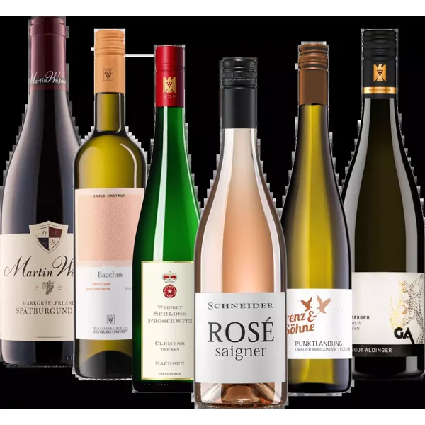 Coffret de dégustation de 6 vins - Deutsche Einheit : les meilleurs vins de l'Est et de l'Ouest
