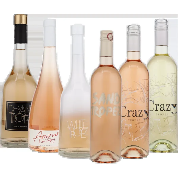 Côte d’Azur dans un verre avec Domaine Tropez – Pack de dégustation de 6 flacons