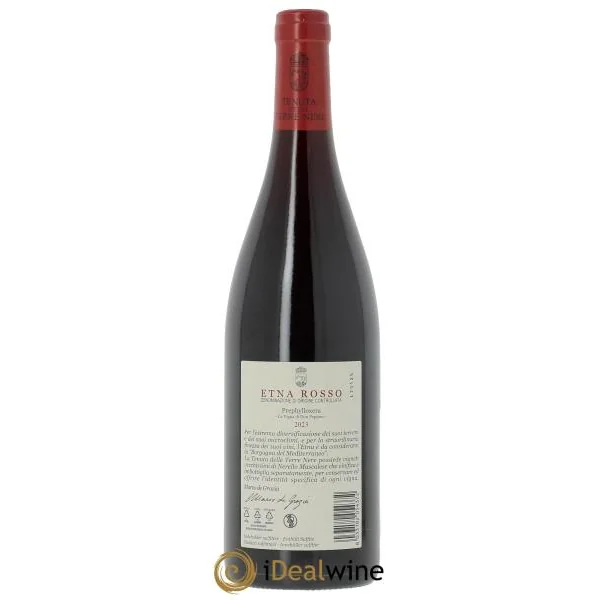 Etna Rosso Tenuta delle Terre Nere DOC Prephylloxera La Vigna di Don Peppino 2023