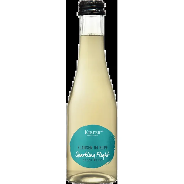Flausen im Kopf Sparkling Flight Secco Weiss 0,2 L Piccolo - Weingut Kiefer
