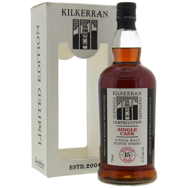 Kilkerran 15 Years Old Bottled for Pacific Edge 15th Anniversary 51.5% 2004