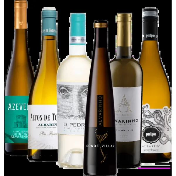 La diversité pétillante du nord ibérique - 6x Coffret découverte Alvarinho & Albariño