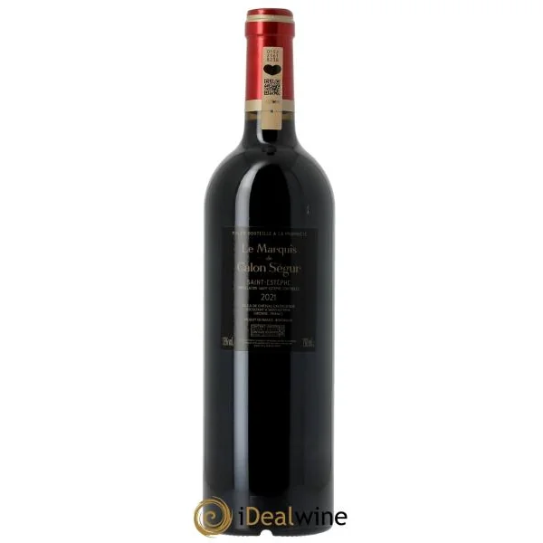 Marquis de Calon Second Vin (CBO à partir de 6 bts) 2021