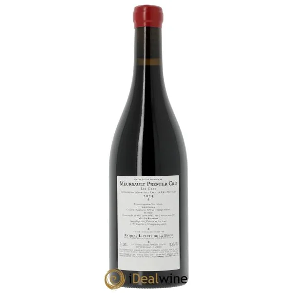 Meursault 1er Cru Les Cras Antoine Lepetit de la Bigne 2023