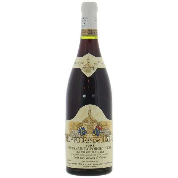 Nuits St Georges 1er cru les Terres Blanches cuvee de Citeaux 1993 Hospices de Nuits