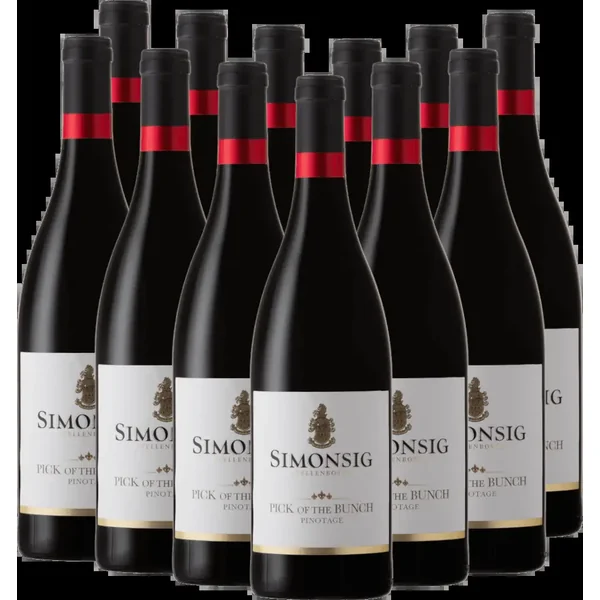 Pick of the Bunch Pinotage - Simonsig - 12x Vorteilspaket