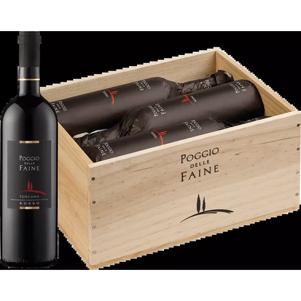 Poggio Delle Faine Rosso IGT 6 x 0,75l in HK - Poggio Delle Faine