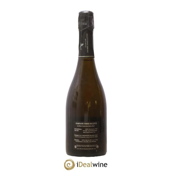 Premier Cru Extra-Brut Blanc de Blancs Le Mont Ferré Pierre Baillette 2019