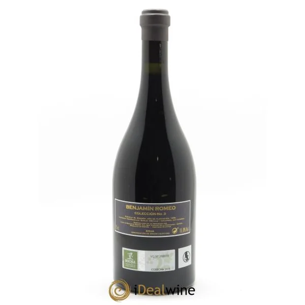 Rioja DOCa Bodega Contador Collection n°2 El Bombon Benjamin Romeo 2018