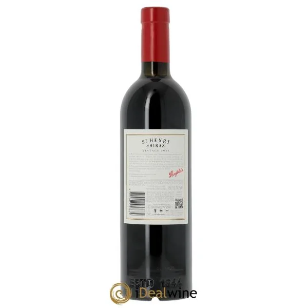 South Australia Penfolds Wines Saint Henri Shiraz (CBO à partir de 6 bts) 2022